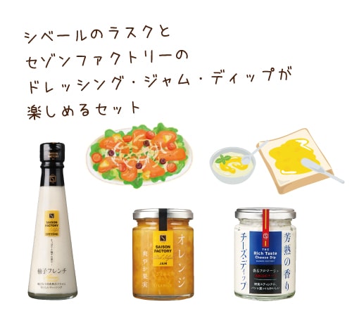 セゾンファクトリーギフト内容