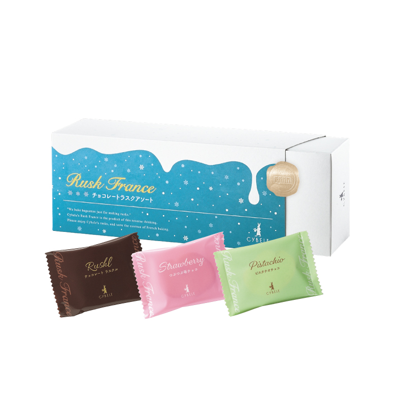 ［W33］冬のチョコレートラスクアソート＜12袋入＞