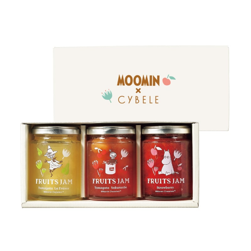 ムーミン　フルーツジャム＜3種入＞